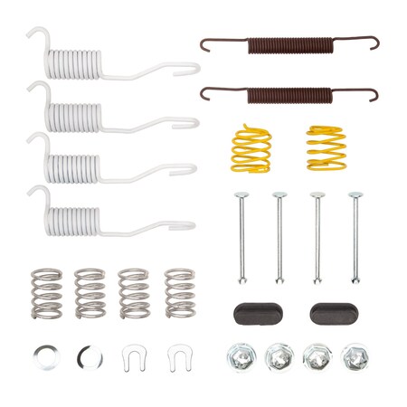 Dynamic Friction Co Drum Brake Hardware Kit, Rear 370-42004